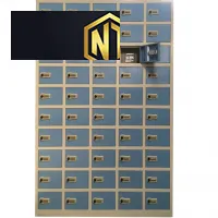 Tủ điện thoại 50 ngăn 5 khoang cánh sắt khóa số